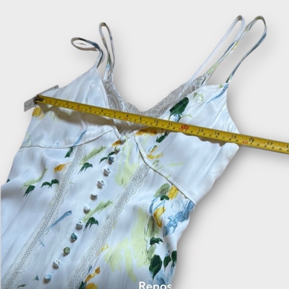 Anthropologie Lace Button Slip Dress - Picture 8 of 12